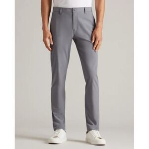 RHONE Commuter Slim Pant Smoked Pearl Men 30x29 Performance 4 Way Stretch NWT